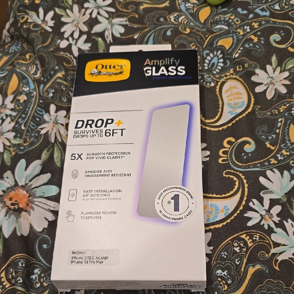 ❤️10/$10 new OtterBox Amplify Glass Screen Protector iPhone 13 pro max
